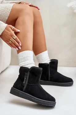 Big Star Shoes Śniegowce Damskie*Śniegowce Damskie Big Star OO274A163 Czarne Czarny