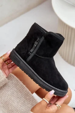 Big Star Shoes Śniegowce Damskie*Śniegowce Damskie Big Star OO274A163 Czarne Czarny