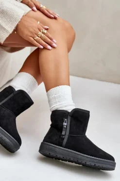 Big Star Shoes Śniegowce Damskie*Śniegowce Damskie Big Star OO274A163 Czarne Czarny