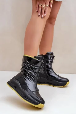 Big Star Shoes Śniegowce Damskie*Śniegowce Damskie Big Star OO274A395 Czarne Czarny