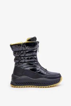 Big Star Shoes Śniegowce Damskie*Śniegowce Damskie Big Star OO274A395 Czarne Czarny