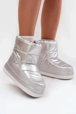 O'Neill Śniegowce Damskie*Śniegowce Damskie LISA CHELSEA WOMEN MID 90253013.01T Srebrne Srebrny