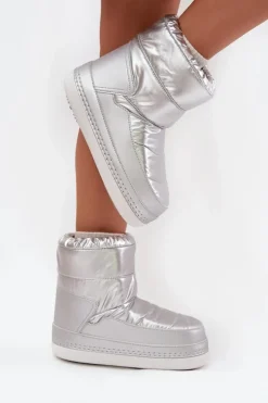 O'Neill Śniegowce Damskie*Śniegowce Damskie LISA CHELSEA WOMEN MID 90253013.01T Srebrne Srebrny