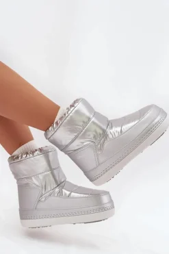 O'Neill Śniegowce Damskie*Śniegowce Damskie LISA CHELSEA WOMEN MID 90253013.01T Srebrne Srebrny