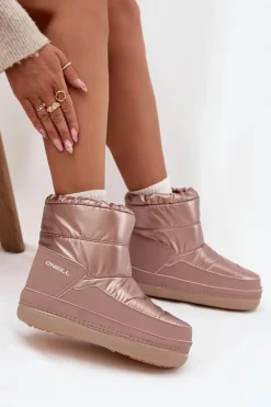 Outlet O'Neill Śniegowce Damskie LISA CHELSEA WOMEN MID 90253013.78E Różowe Różowy