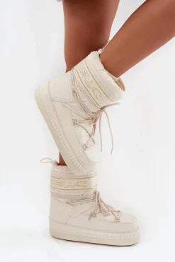 Damskie O'Neill Śniegowce Damskie Z Wiązaniem LISA WOMEN HIGH 90253012.99Z Białe