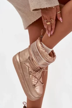 Damskie O'Neill Śniegowce Damskie Z Wiązaniem LISA WOMEN HIGH 90253012.99U Złote