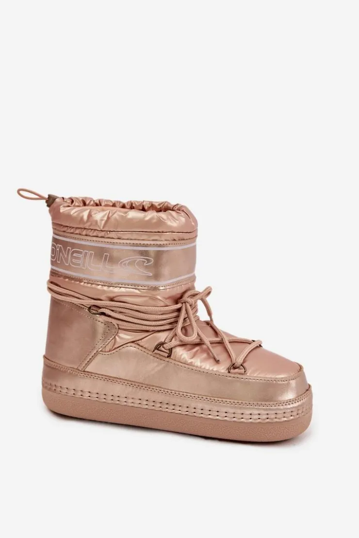 Damskie O'Neill Śniegowce Damskie Z Wiązaniem LISA WOMEN HIGH 90253012.99U Złote