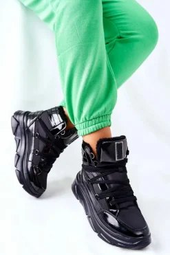 Sale Big Star Shoes Śniegowce Ocieplane Big Star II274311 Czarne