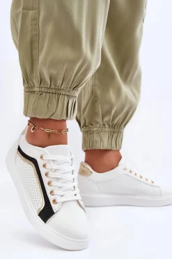 Damskie Boto Niskie Klasyczne Buty Sportowe Damskie Białe Lamimi