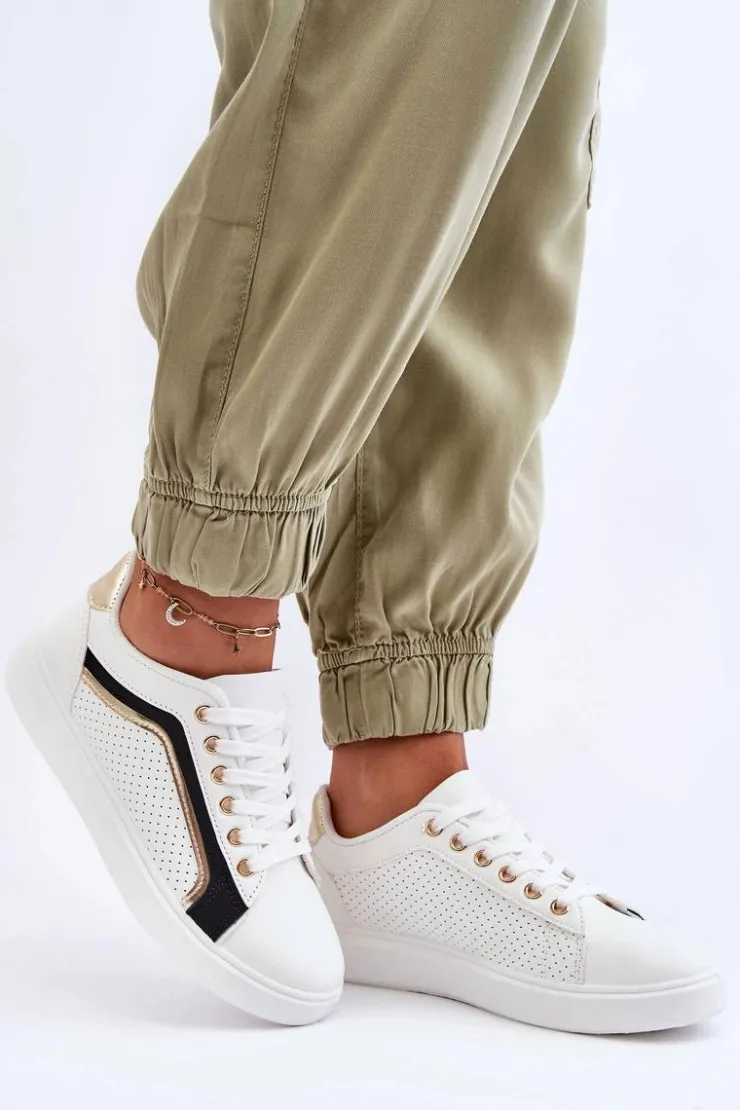 Damskie Boto Niskie Klasyczne Buty Sportowe Damskie Białe Lamimi