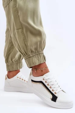 Damskie Boto Niskie Klasyczne Buty Sportowe Damskie Białe Lamimi