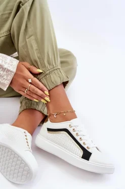 Damskie Boto Niskie Klasyczne Buty Sportowe Damskie Białe Lamimi