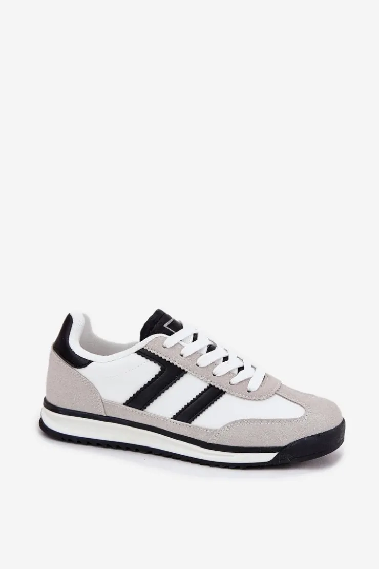 Boto Sneakersy Damskie*Niskie Sneakersy Damskie Białe Rulaana