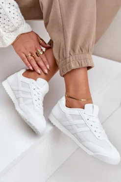 Damskie Boto Niskie Tenisówki Trampki Damskie Białe Eezore