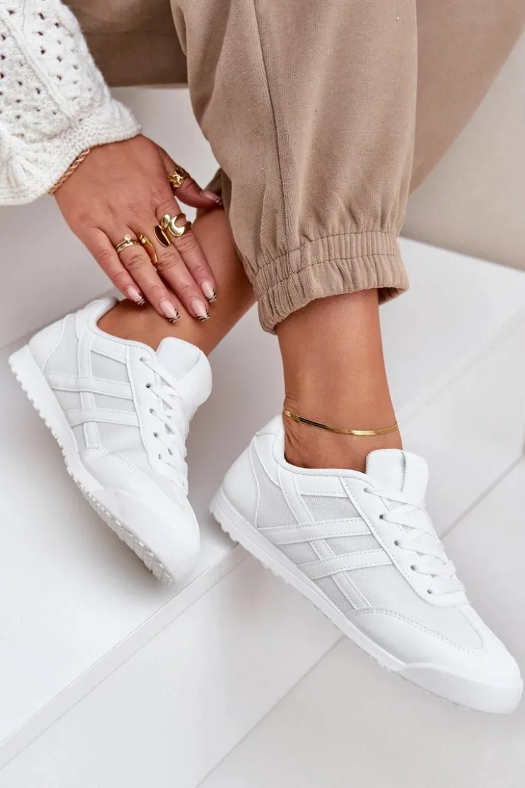 Damskie Boto Niskie Tenisówki Trampki Damskie Białe Eezore