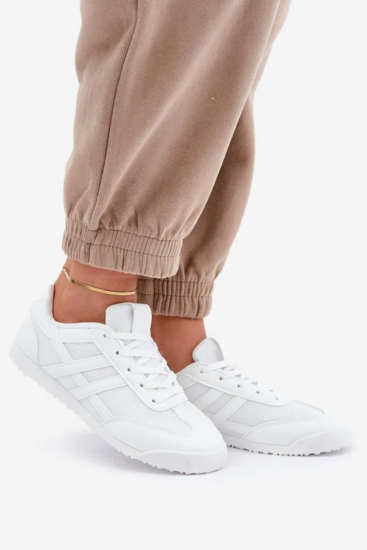 Damskie Boto Niskie Tenisówki Trampki Damskie Białe Eezore