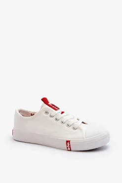 Damskie Lee Cooper Niskie Trampki Damskie LCW-24-31-2239 Białe