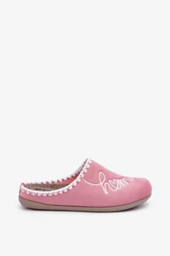 INBLU Obuwie Domowe Kapcie Damskie GF000026 Różowe