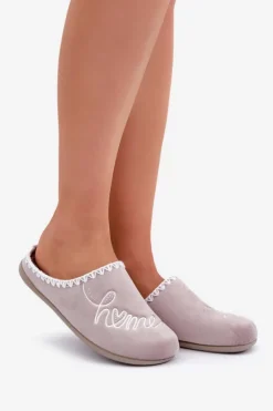 Damskie INBLU Obuwie Domowe Kapcie Damskie GF000026 Beżowe