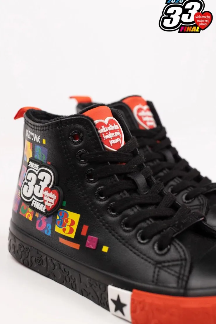 Damskie Big Star Shoes Oficjalne trampki damskie BIG STAR x WOŚP RR274A651