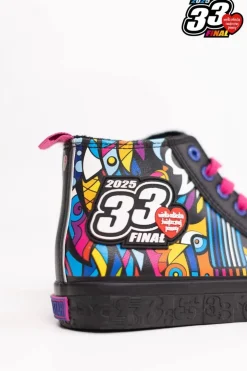 Big Star Shoes Oficjalne Trampki Damskie BIG STAR x WOŚP RR274A653 Czarny