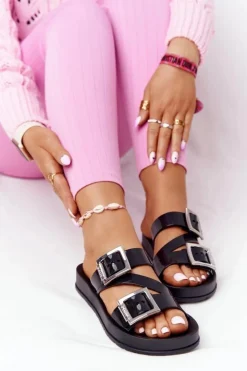 Discount ZAXY Pachnące Gumowe Klapki Eco Friendly HH285109 Czarne