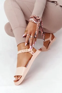 Sale ZAXY Pachnące Gumowe Sandaly Eco Friendly HH285123 Nude