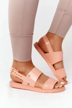 Damskie ZAXY Pachnące Gumowe Sandaly Eco Friendly HH285164 Pomarańczowe