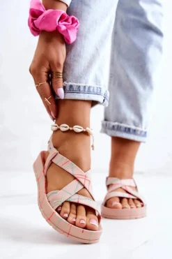 Hot ZAXY Pachnące Gumowe Sandały Eco Friendly HH285266 Nude