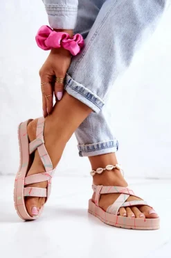 Hot ZAXY Pachnące Gumowe Sandały Eco Friendly HH285266 Nude