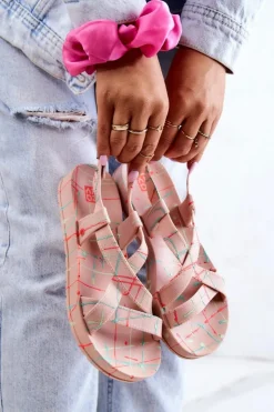 Hot ZAXY Pachnące Gumowe Sandały Eco Friendly HH285266 Nude