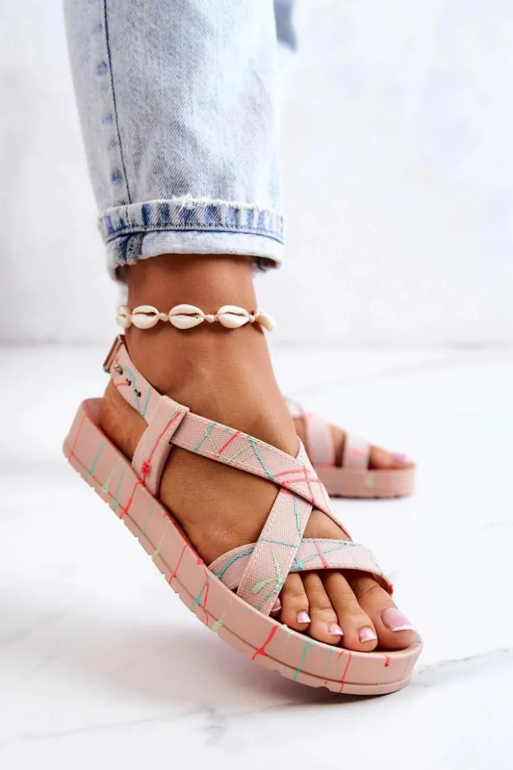 Hot ZAXY Pachnące Gumowe Sandały Eco Friendly HH285266 Nude