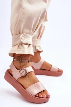 Clearance ZAXY Pachnące Hipoalergiczne Sandały JJ285242 Nude