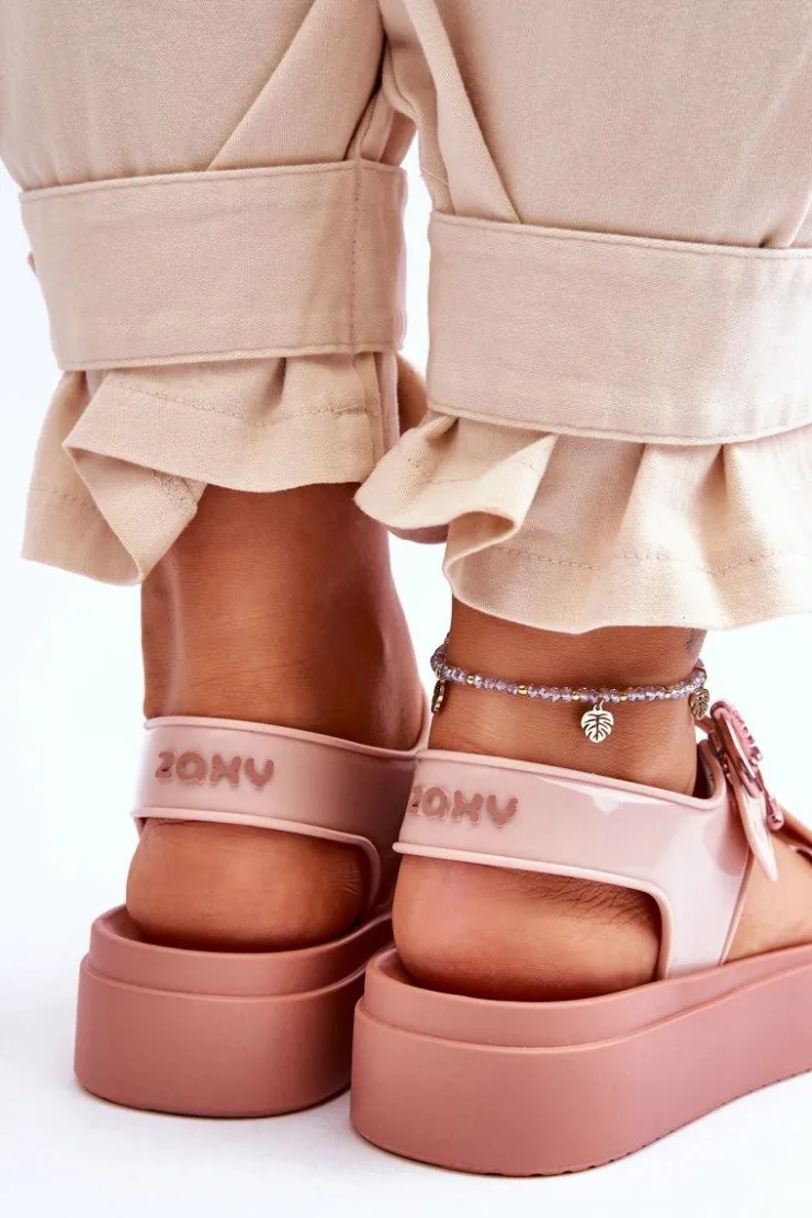 Clearance ZAXY Pachnące Hipoalergiczne Sandały JJ285242 Nude