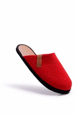 Damskie Big Star Shoes Papcie Damskie Domowe Big Star Czerwone D267865A