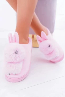 Online Boto Papcie Damskie Klasyczne Z Królikiem Różowe Howi