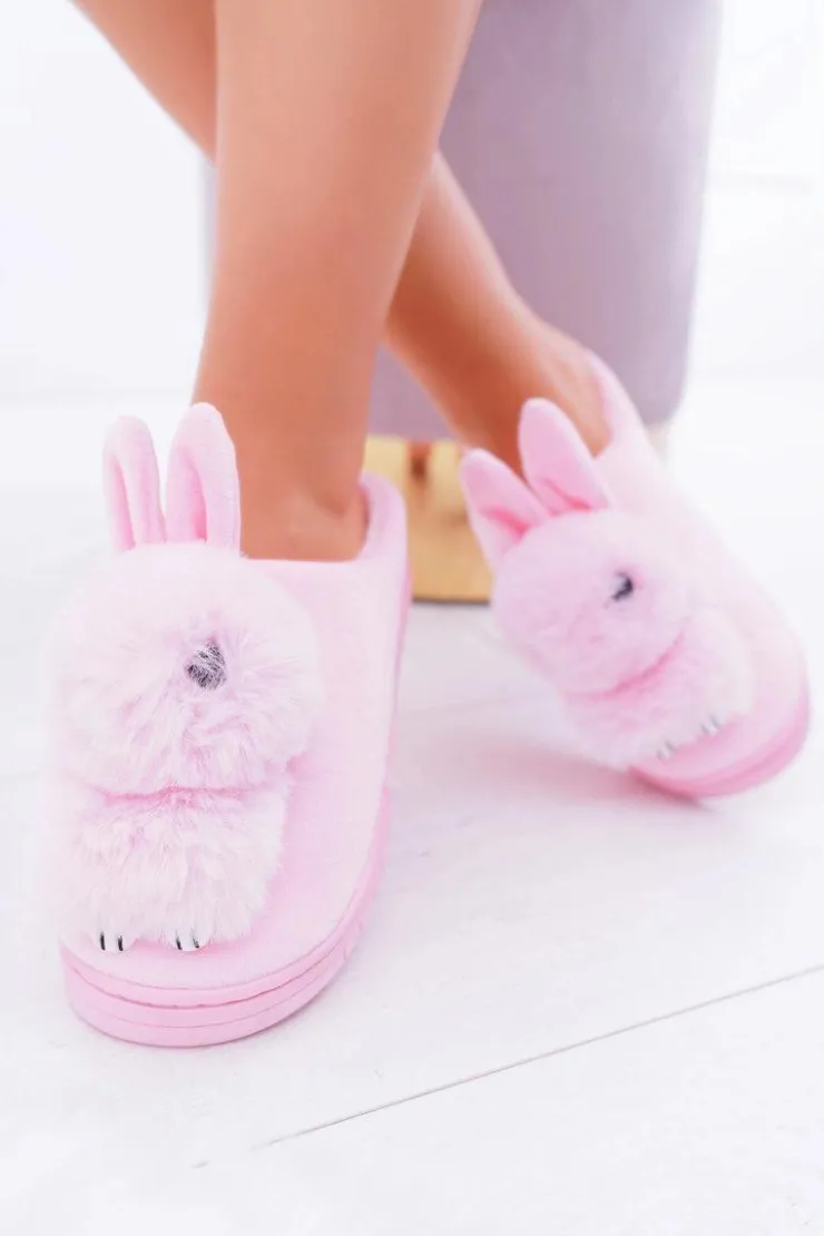Online Boto Papcie Damskie Klasyczne Z Królikiem Różowe Howi