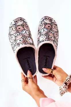 Best BEFADO Papcie Klapki Sarenki 155D203 Beżowe