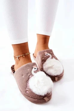 Discount Boto Papcie Ocieplane Łabędź Brązowe Reya