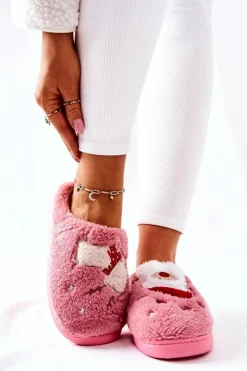 Discount Boto Papcie Świąteczne Mikołaj I Renifer Różowe