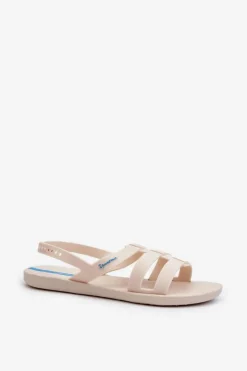 Damskie Ipanema Płaskie Sandały Damskie 83516 Style Sandal Fem Beżowe