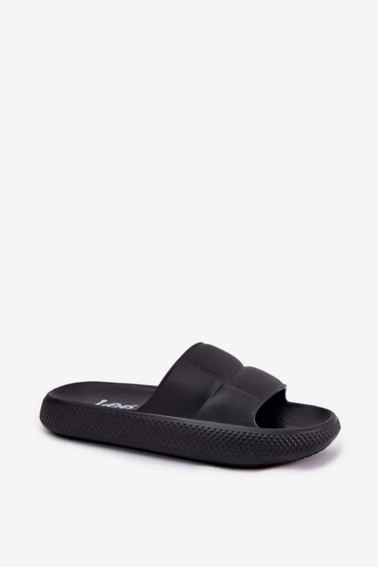 Lee Klapki Basenowe|Klapki Na Platformie*Piankowe Klapki Damskie MAYA SLIDER WOMEN LOW 50251016 Czarne Czarny