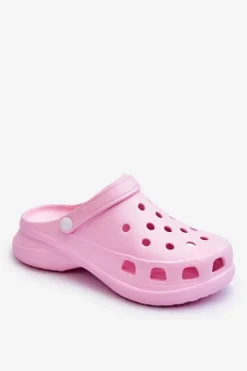 Boto Klapki Basenowe|Klapki Damskie Klasyczne*Piankowe Klapki Kroksy Na Masywnej Podeszwie Różowe Katniss