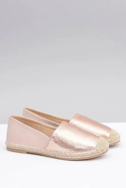 Damskie Boto Różowe Damskie Wsuwane Espadryle Paoli