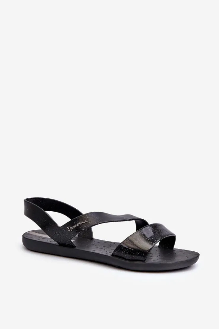 Ipanema Sandały Gumowe|Sandały Płaskie*Sandały Damskie 82429 Vibe Sandal Fem Czarne Czarny