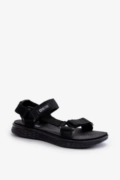 Hot Big Star Shoes Sandały Damskie Big Star FF274A600 Czarne Czarny