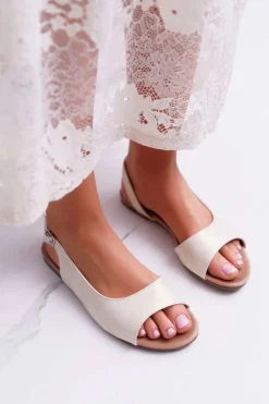 Damskie Boto Sandały Damskie Jasno Złote Prius