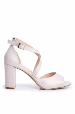 Damskie Buty Sergio Leone Sandały Damskie Na Słupku Sergio Leone Beżowa Perła SK865