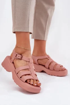 Damskie ZAXY Sandały Damskie Pachnące RR285116 Brudny Róż